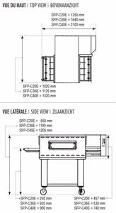 Пещ за пица Sinmag Pizza oven SFP C40E